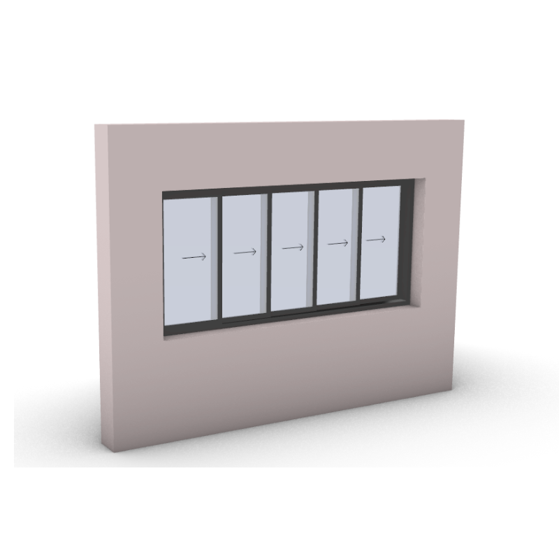 Multislide Window [ArchiCAD]