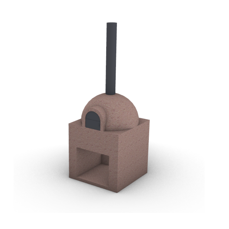 Forno de pizza tradicional [ArchiCAD]