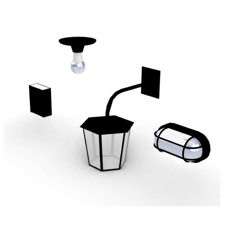 Luminárias BR [ArchiCAD]