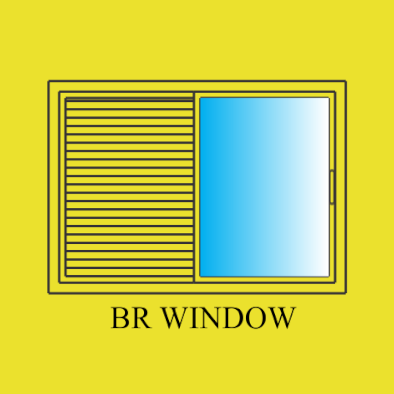 Pacote - Janela BR - 3 e 4 folhas [ArchiCAD]