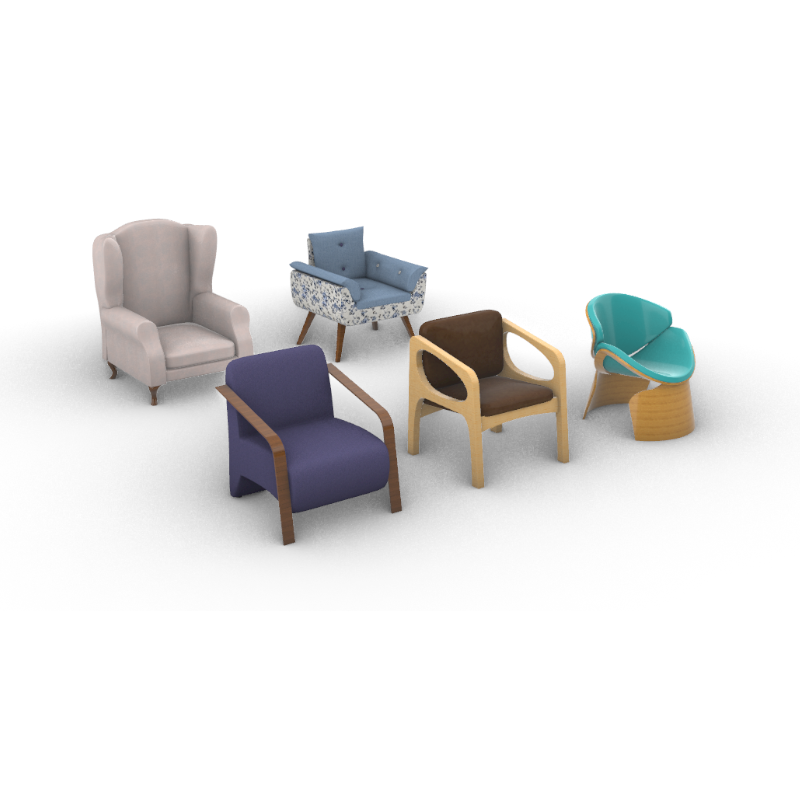 Pacote Poltronas [ArchiCAD]