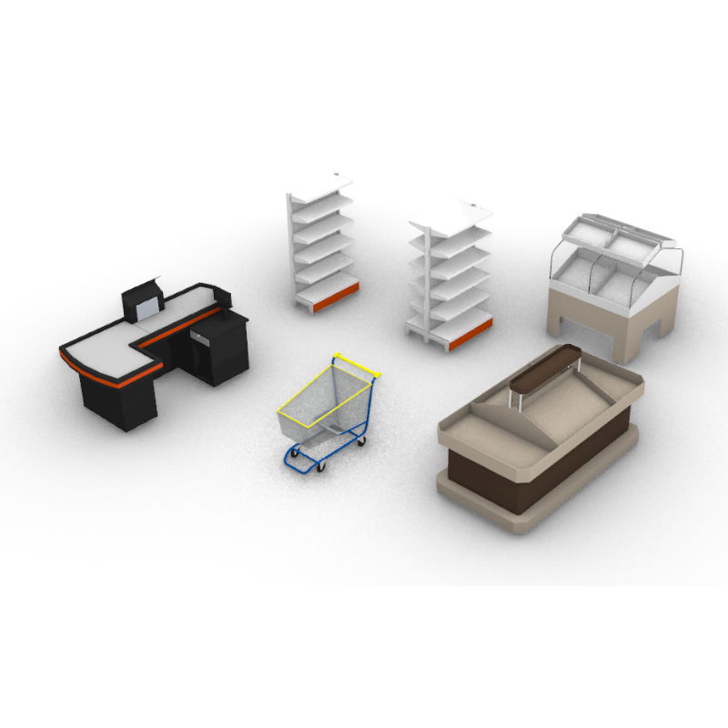 Pacote Supermercado [ArchiCAD]