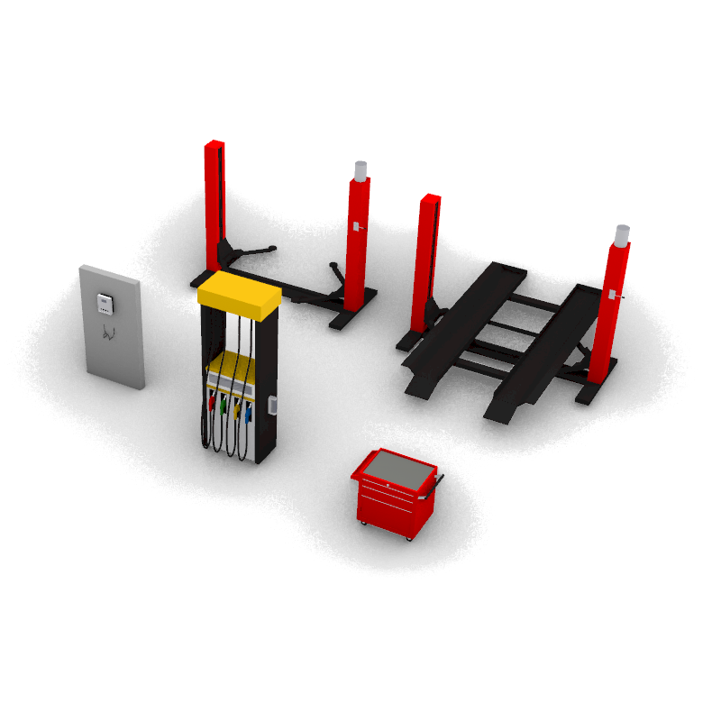 Pacote Posto de Gasolina [ArchiCAD]